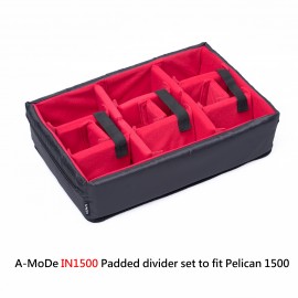 IN1500 Padded divider set to fit Pelican 1500 (No Case)