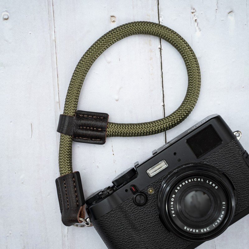 CWS Rope Camera Wrist Strap Army Green