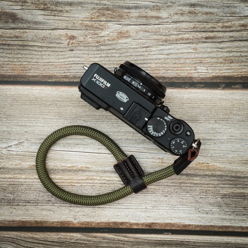 CWS Rope Camera Wrist Strap Army Green