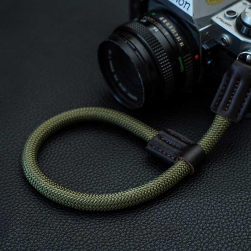 CWS Rope Camera Wrist Strap Army Green