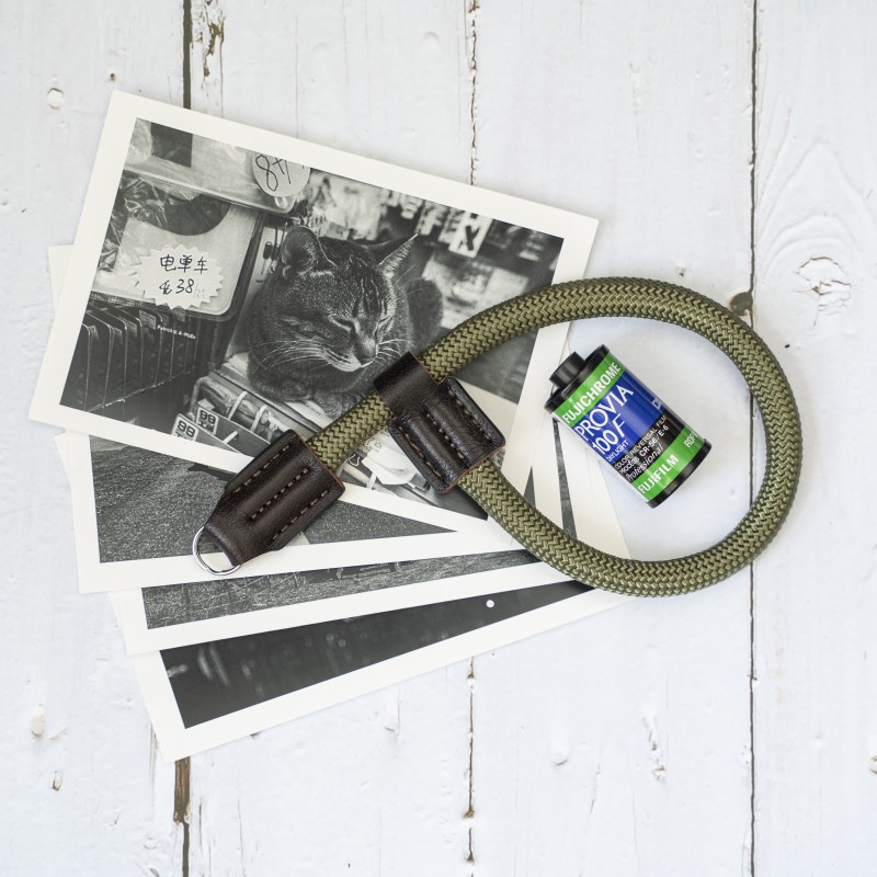 CWS Rope Camera Wrist Strap Army Green