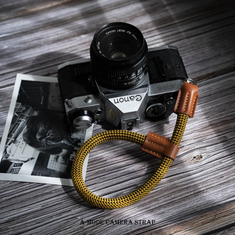 CWS Rope Camera Wrist Strap Yellow/Black