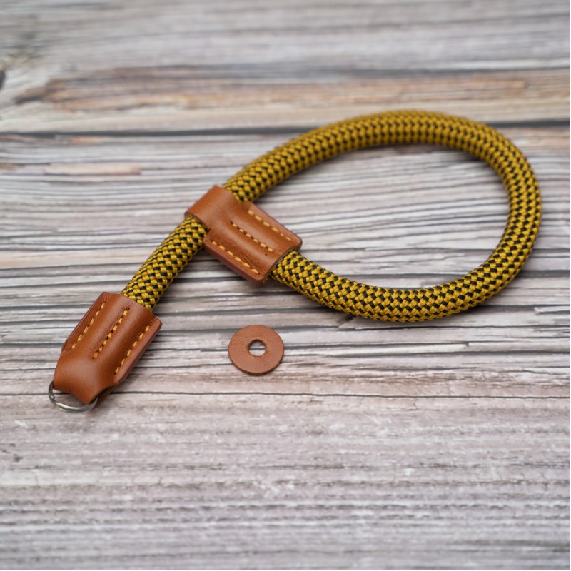 CWS Rope Camera Wrist Strap Yellow/Black