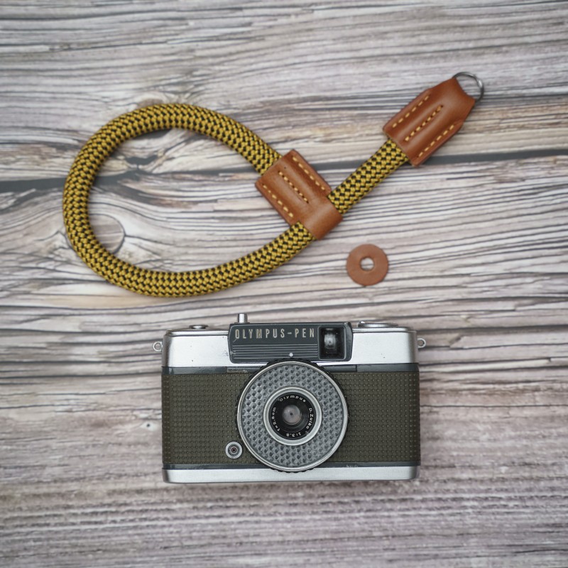 CWS Rope Camera Wrist Strap Yellow/Black