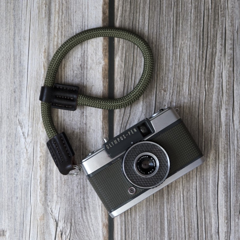 CWS Rope Camera Wrist Strap Army Green