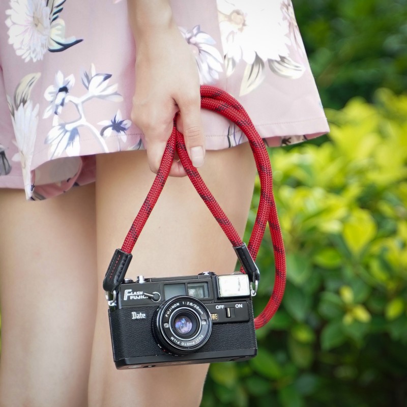 CSC Red Black Rope Camera Strap