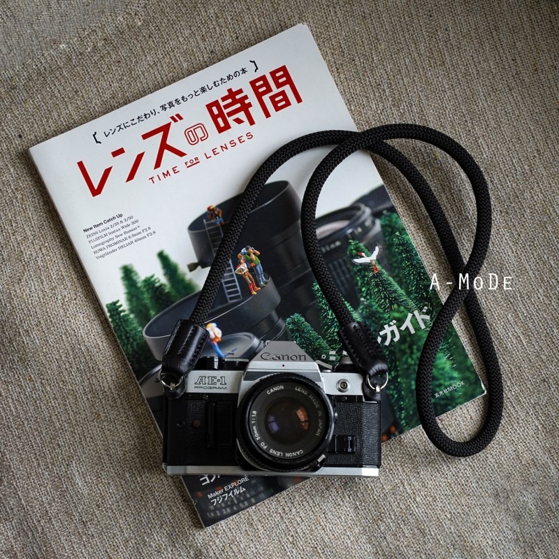 CSC Black Rope Camera Strap Black