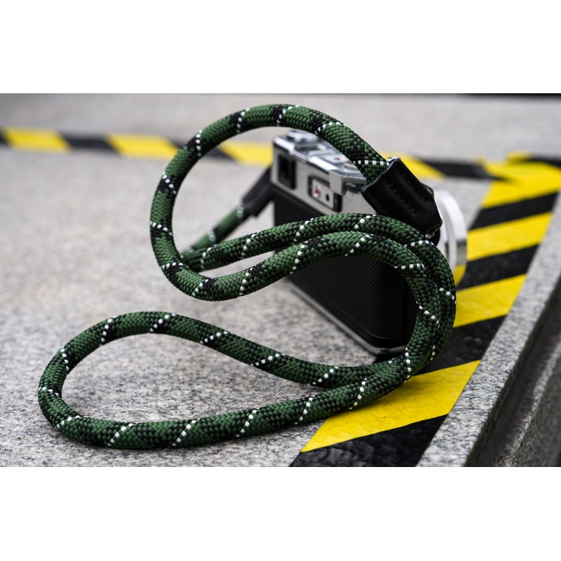 CSC Army Green Blcak Rope Camera Strap Black AGB