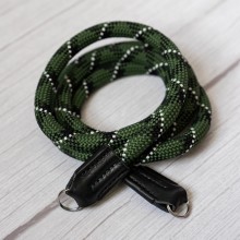 CSC Army Green Blcak Rope Camera Strap Black AGB