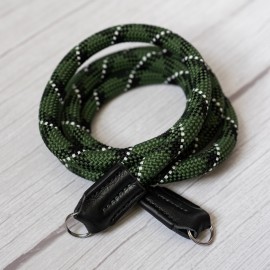 CSC Army Green Blcak Rope Camera Strap Black AGB