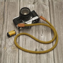 CSC Yellow Black Rope Camera Strap