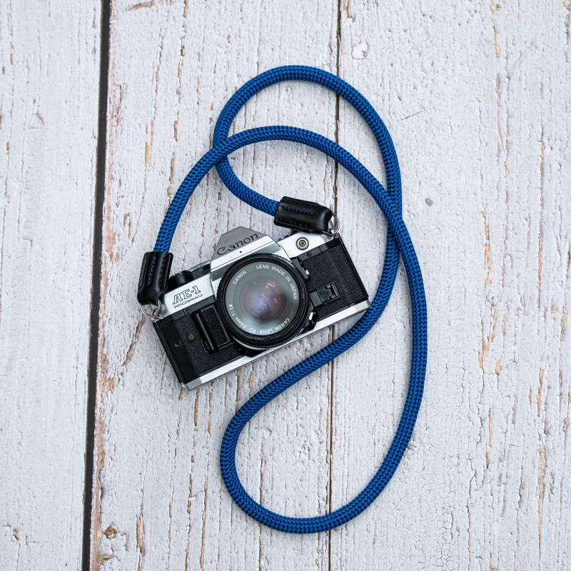 CSC Blue Black Rope Camera Strap