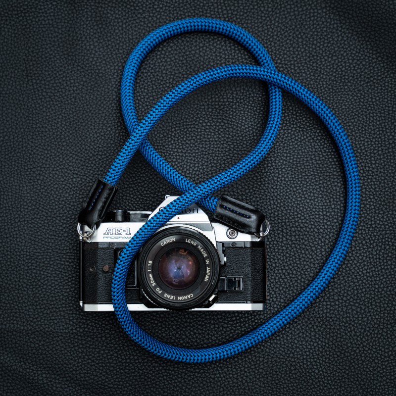 CSC Blue Black Rope Camera Strap