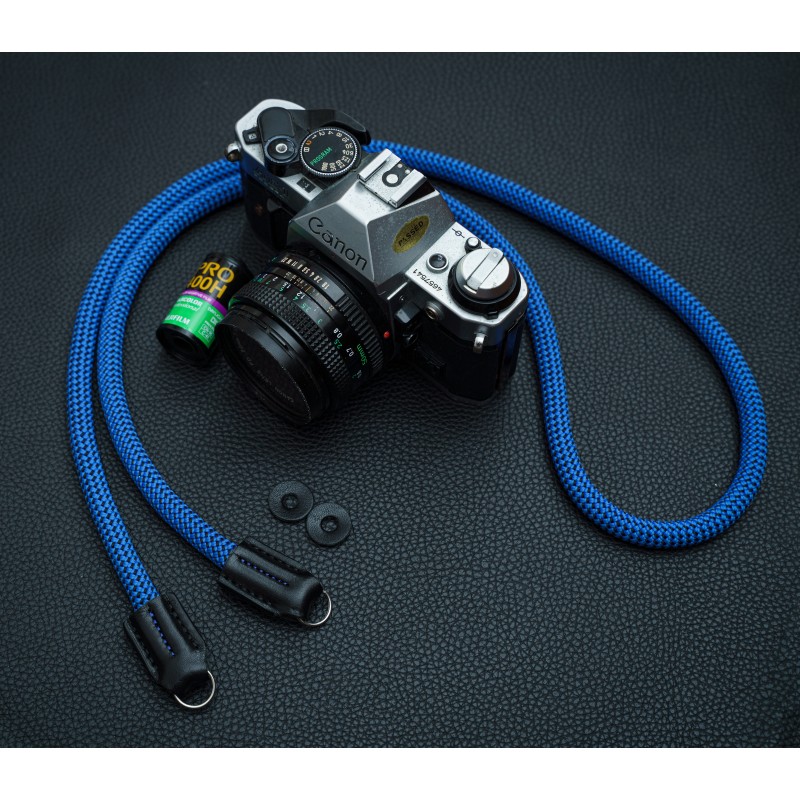 CSC Blue Black Rope Camera Strap