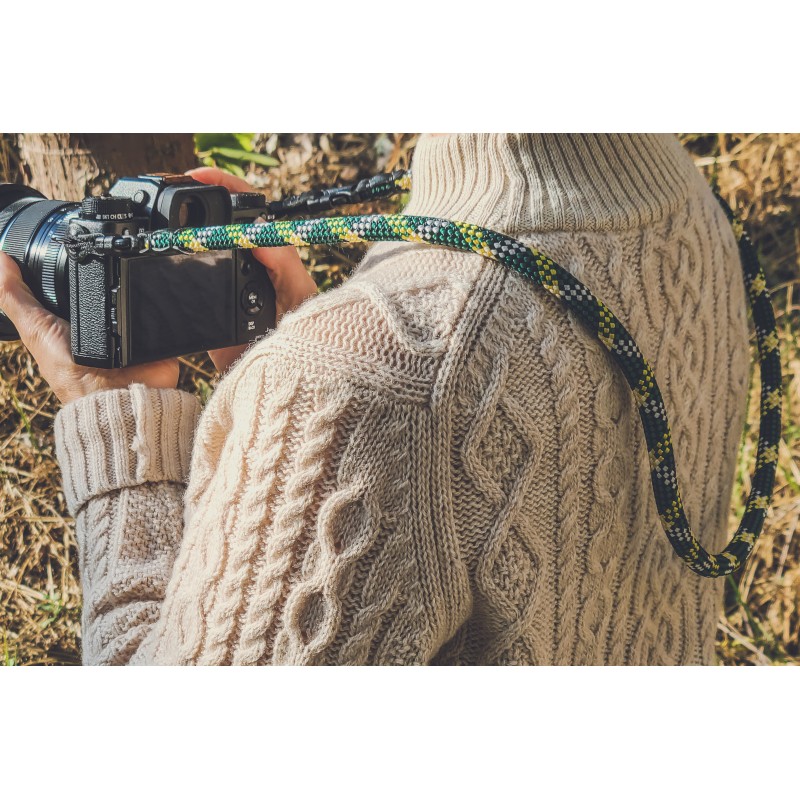 FCSC Green Camo Quick Release Buckle Rope Camera Strap