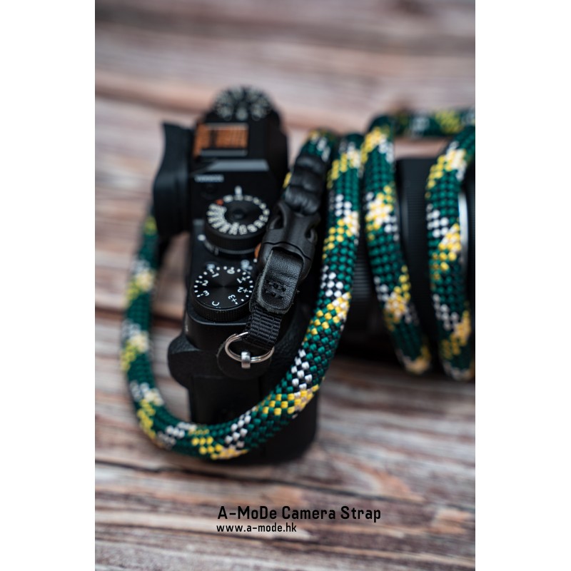 FCSC Green Camo Quick Release Buckle Rope Camera Strap