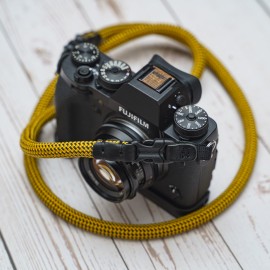 FCSC Yellow Black Quick Release Buckle Rope Camera Strap(2 Set Quick Release Buckle)