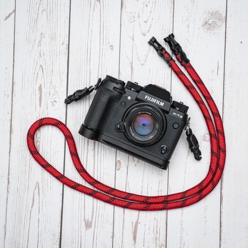 FCSC Red Black Quick Release Buckle Rope Camera Strap (2set Quick Release Buckle)