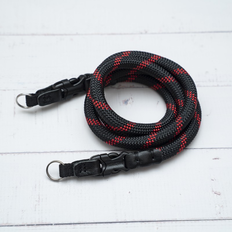 FCSC Black Red Quick Release Buckle Rope Camera Strap (2set Quick Release Buckle)