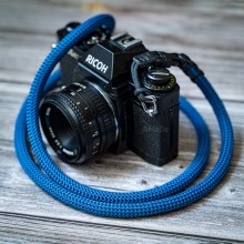 FCSC Blue Black Quick Release Buckle Rope Camera Strap