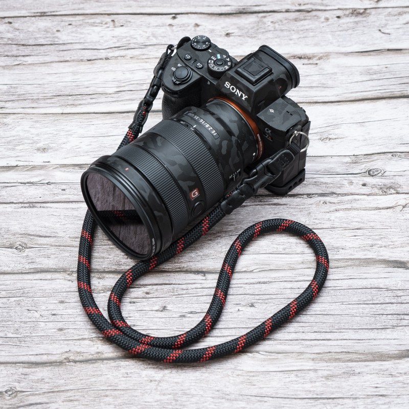 FCSC Black Red Quick Release Buckle Rope Camera Strap (2set Quick Release Buckle)
