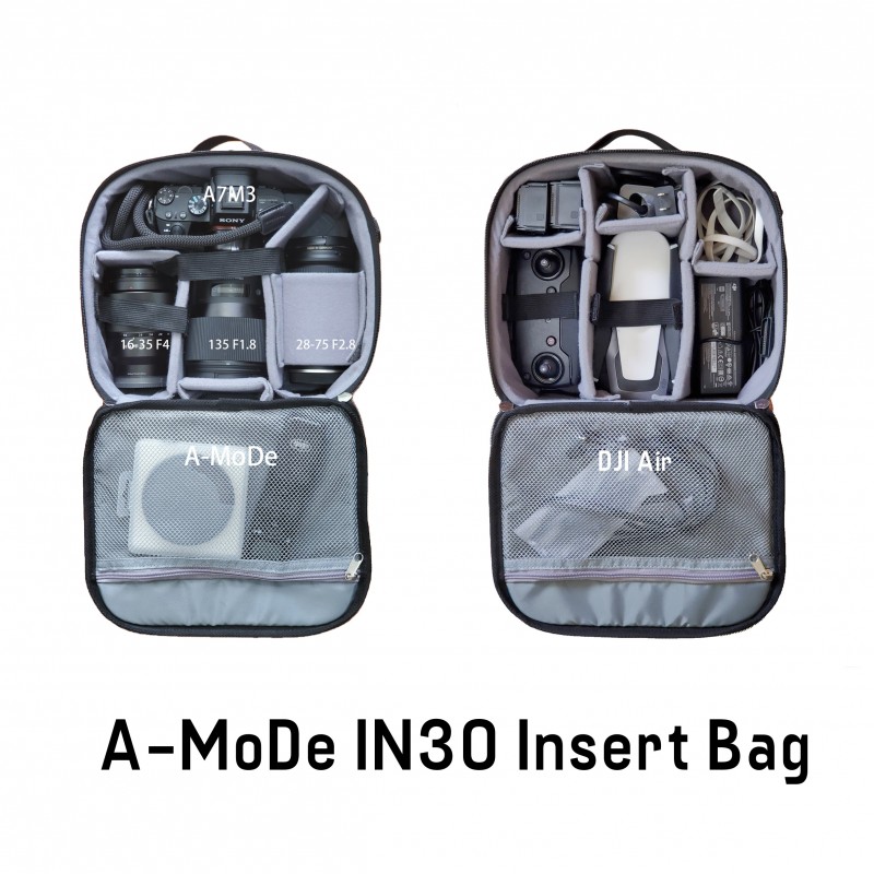 IN30 Photo Insert Camera Bag Fits Perfectly in a Kånken Backpack