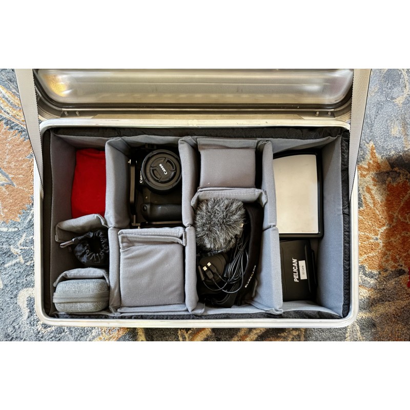 Padded divider set fit Zarges K470-40810 aluminum Case container(No Case)